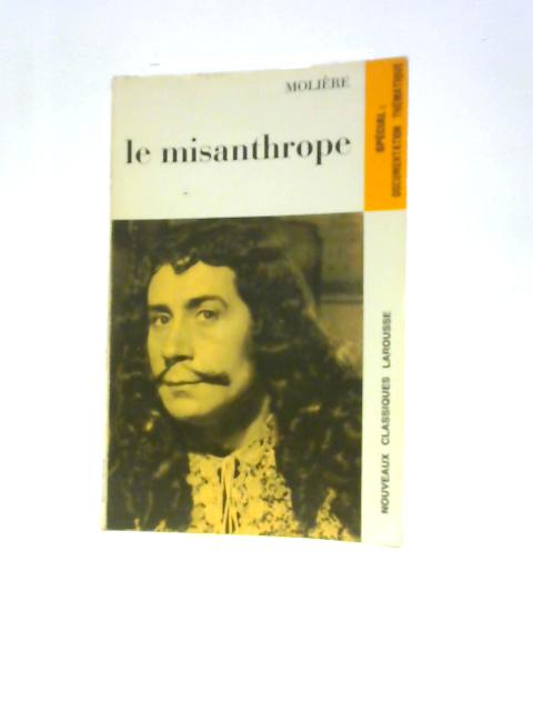 Le Misanthrope By Moliere