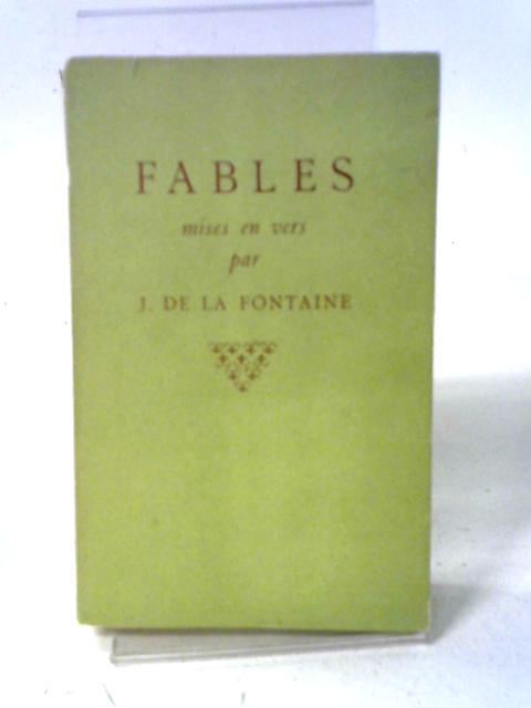 Fables Tome II By Jean De La Fontaine