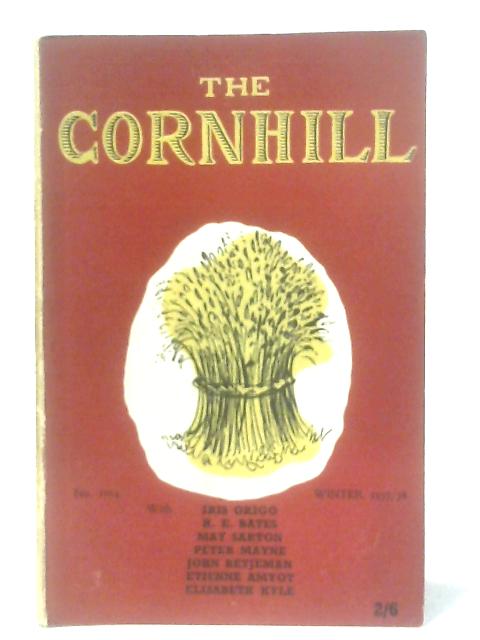 The Cornhill Magazine No 1014 Winter 1957 By Various