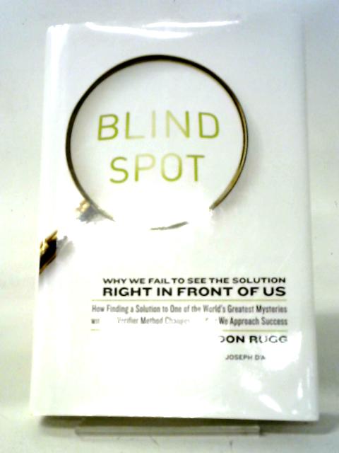 Blind Spot By Gordon Rugg