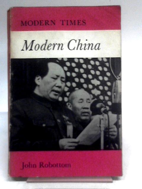 Modern China von John Robottom