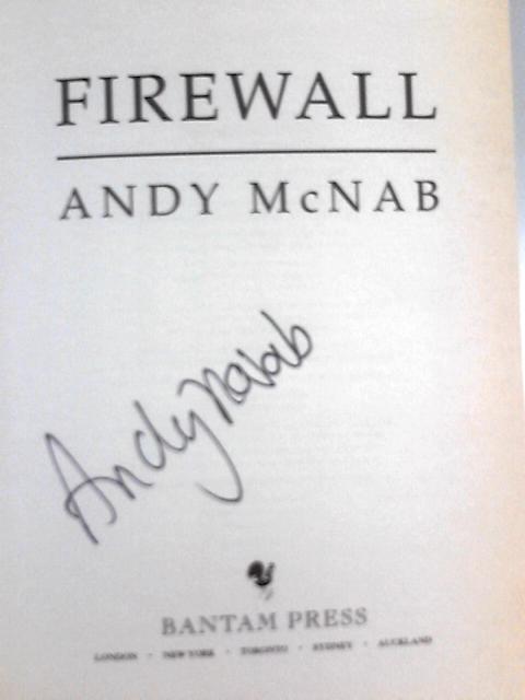 Firewall By Andy Mcnab