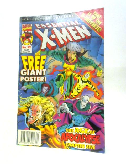 Essential X-Men #29, 7th January, 1998 By Unstated