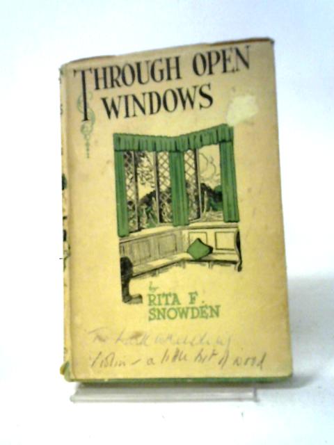 Through Open Windows By Rita F. Snowden