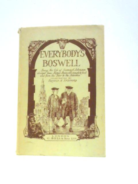 Everybody's Boswell By James Boswell