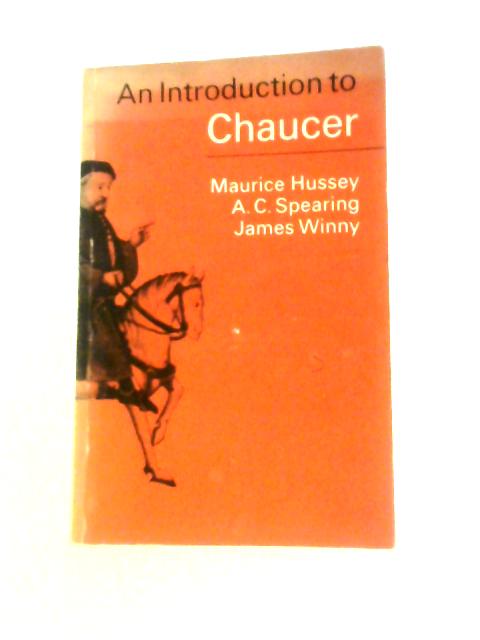 An Introduction to Chaucer By Maurice Hussey Et Al