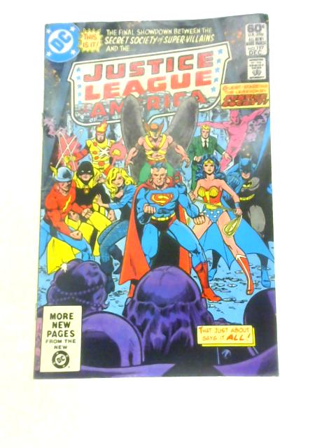 Justice League of America Vol. 22 No. 197 December 1981 By Unstated