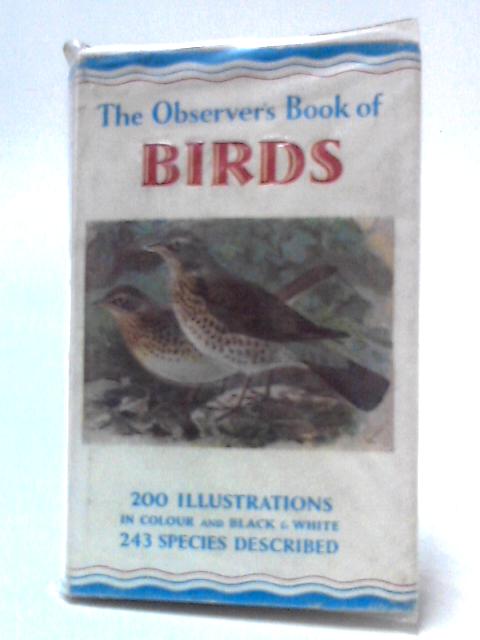 The Observer's Book of Birds By Benson, S Vere