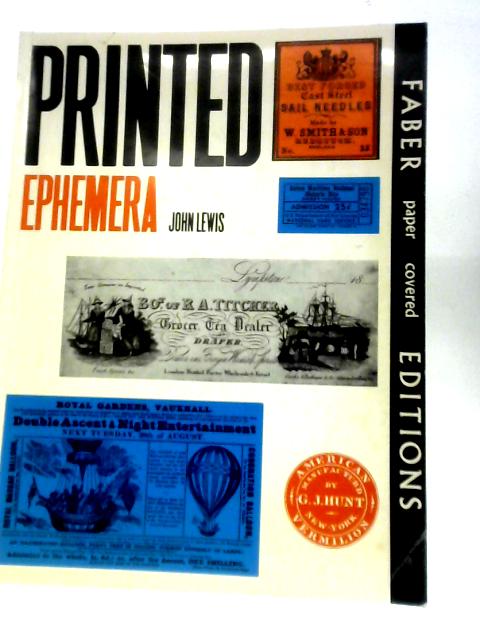 Printed Ephemera By John Lewis
