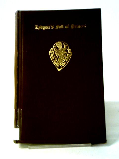 Lydgate's Fall of Princes Part I By Henry Bergen (ed.)