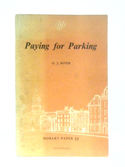 Paying for Parking par G. J. Roth