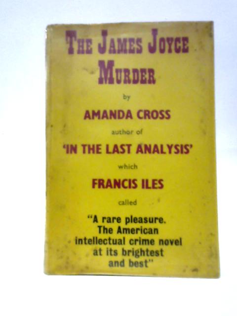 The James Joyce Murder von Armanda Cross