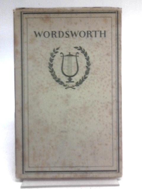 Wordsworth By Dorothy Wellesley (Ed.)