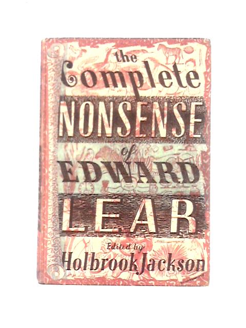 The Complete Nonsense Of Edward Lear By Edward Lear