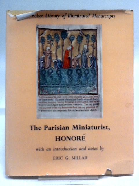 Parisian Miniaturist Honore (Library of Illuminated Manuscripts) By Eric G. Millar