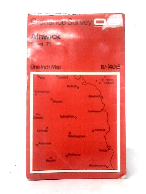 Ordnance Survey Alnwick One Inch Map, Sheet 71 par Unstated