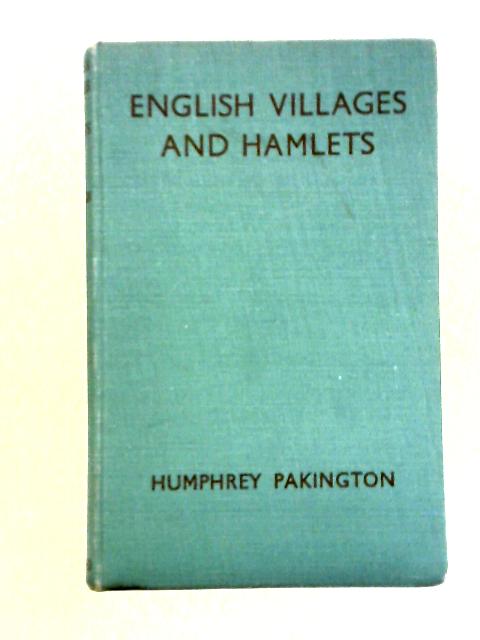 English Villages and Hamlets par Humphrey Pakington