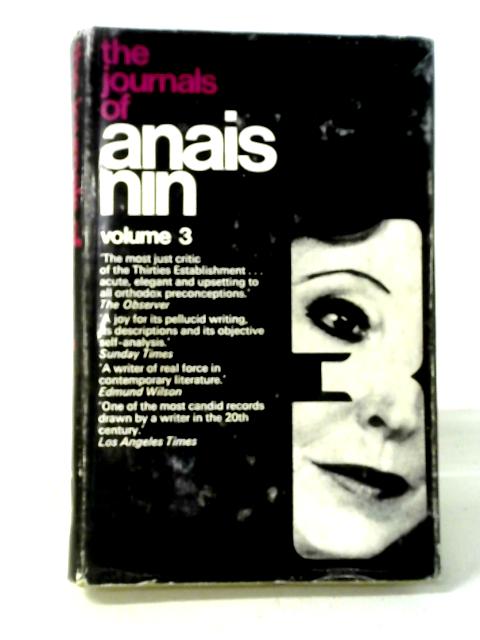 The Journals Of Anais Nin: 1931-1934. By Gunther Stuhlmann, (ed).