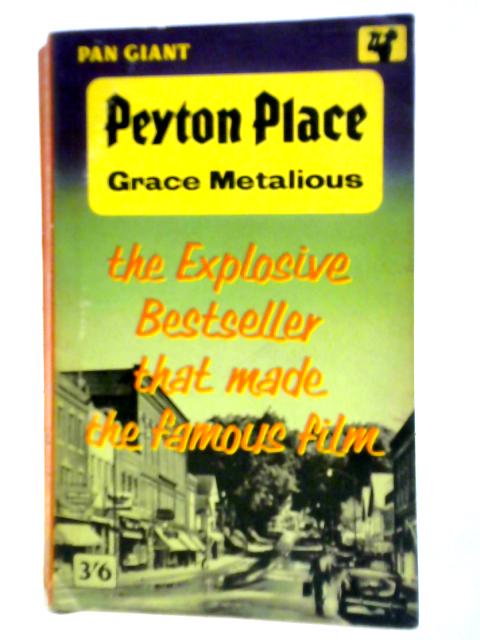 Peyton Place By Grace Metalious