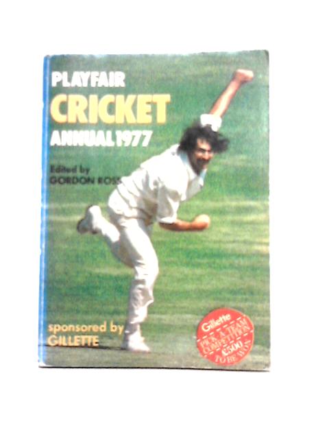 Playfair Cricket Annual 1977 von Gordon Ross (ed)