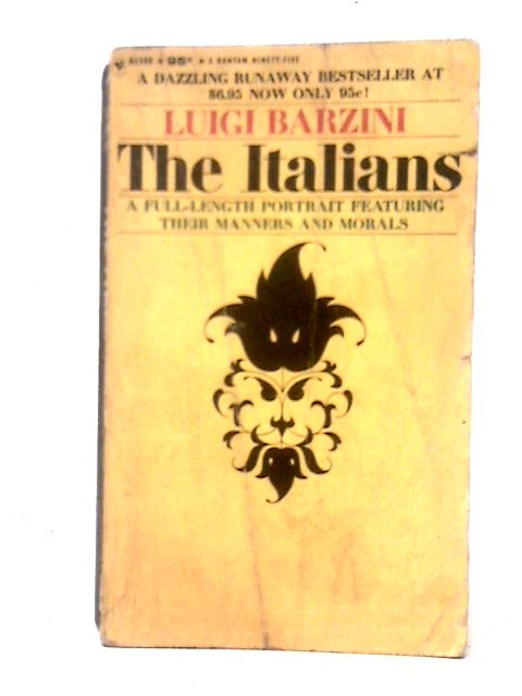 The Italians By Luigi Giorgio Barzini