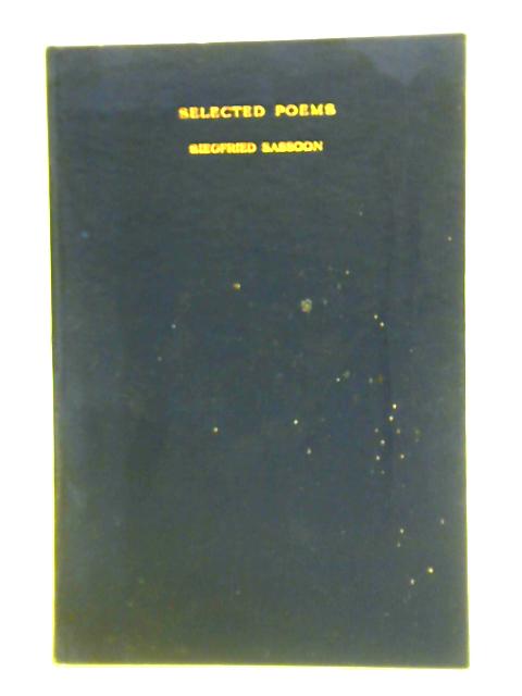 Selected Poems von Seigfried Sassoon