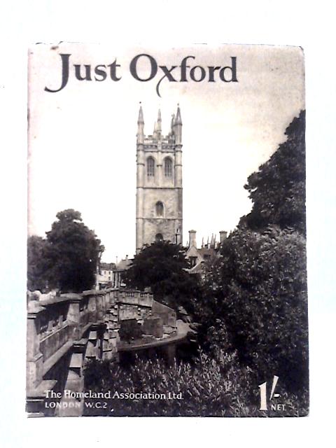 Just Oxford By Will F. Taylor