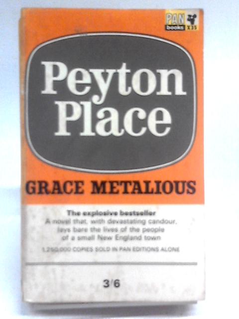 Peyton Place By Grace Metalious