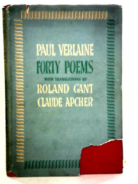 Forty Poems By Paul Verlaine