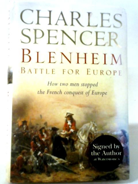 Blenheim Battle for Europe von Charles Spencer