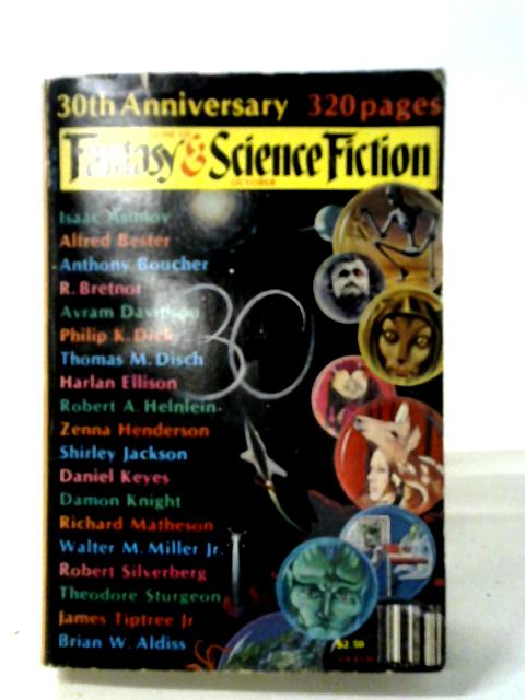 Fantasy And Science Fiction October 1979 - 30th Anniversary By Various