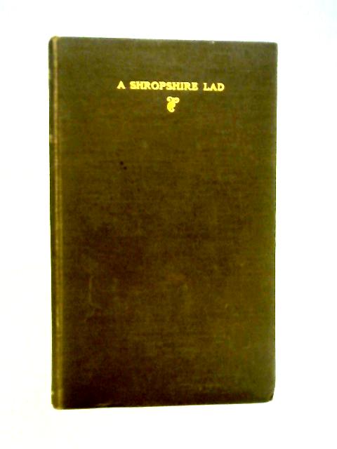 A Shropshire Lad By A.E. Housman