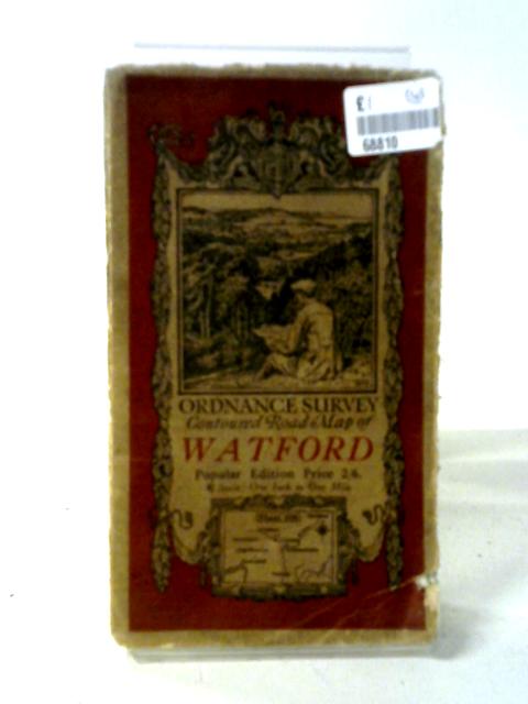 Ordnance Survey Contoured Road Map [One-inch Popular Edition], sheet 106, Watford von Ordnance Survey