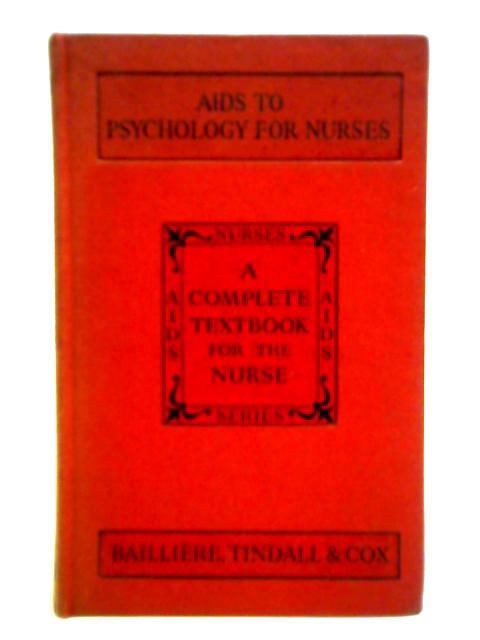 Aids to Psychology for Nurses von N. Mackenzie