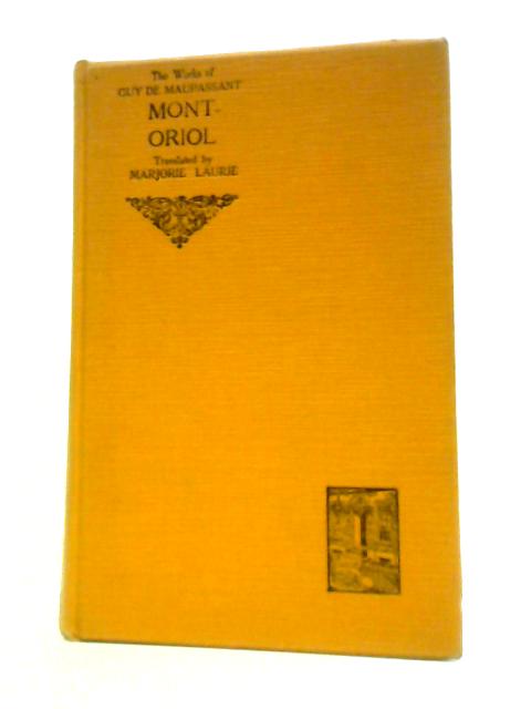 Mont - Oriol By Guy de Maupassant