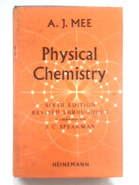 Physical Chemistry By A. J. Mee