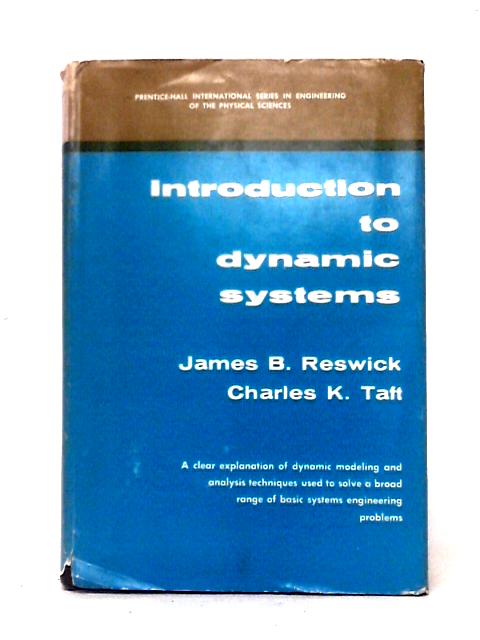 Introduction to Dynamic Systems By James Bigelow Reswick