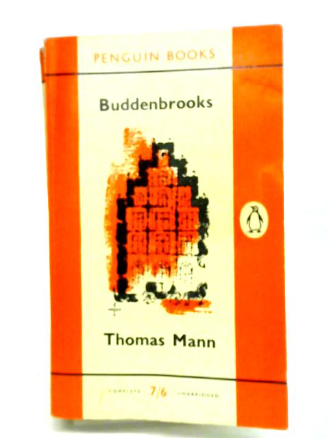 Buddenbrooks By Thomas Mann