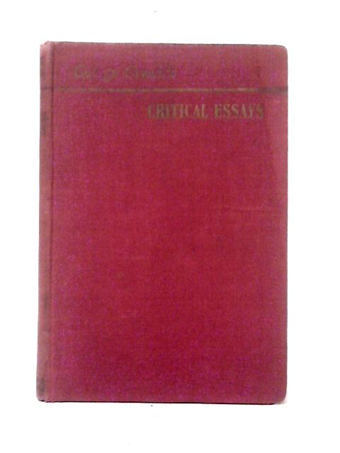 Critical Essays By George Orwell