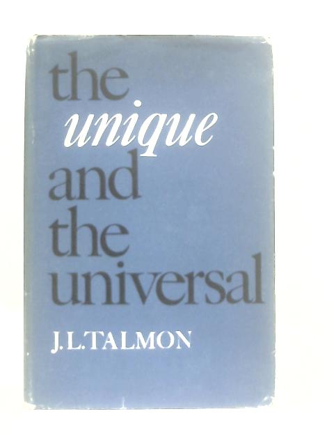 Unique and the Universal par J. L. Talmon