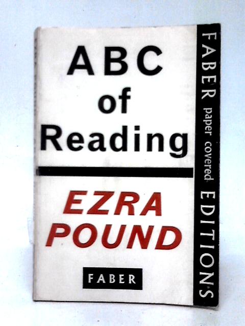 ABC of Reading von Ezra Pound