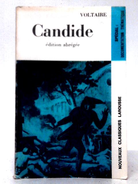 Candide von Voltaire (Francois-Marie Arouet)