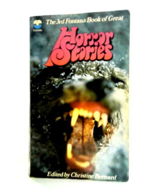 The Third Fontana Book of Great Horror Stories By Various