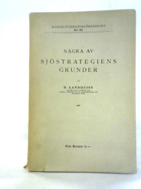 Nagra av Sjostrategiens Grunder By D. Landquist
