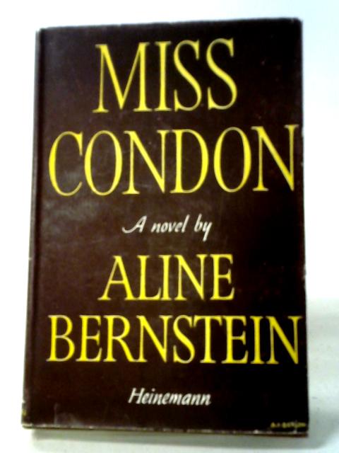 Miss Condon By Aline Bernstein