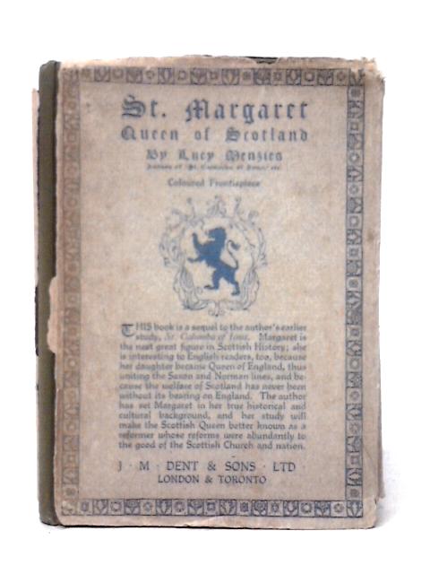 St. Margaret Queen of Scotland By Lucy Menzies