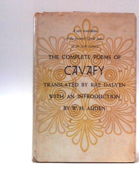 The Complete Poems of Cavafy von Cavafy