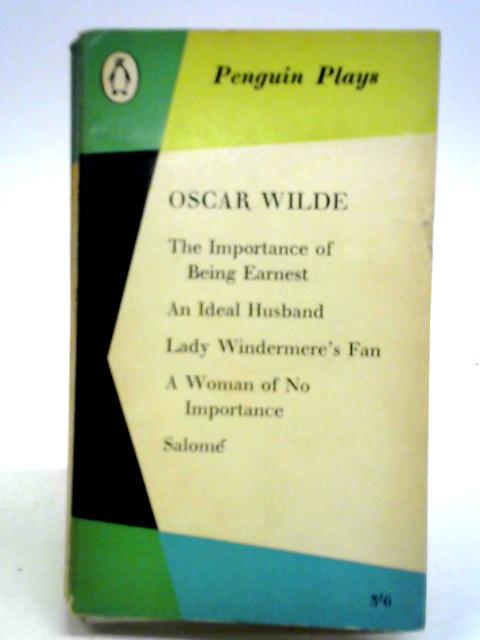 Plays By Oscar Wilde