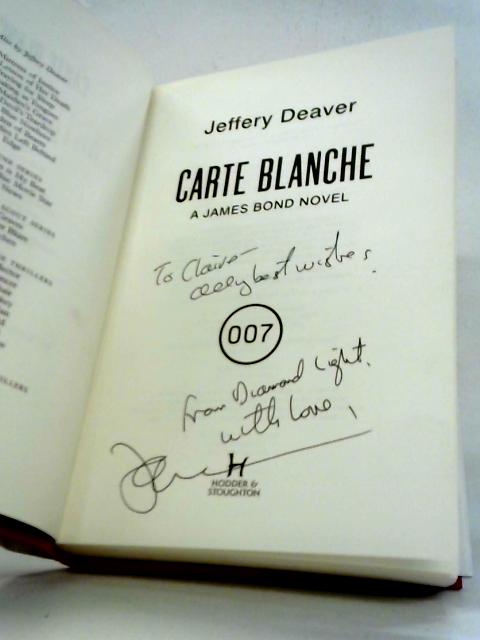 Carte Blanche By Jeffery Deaver