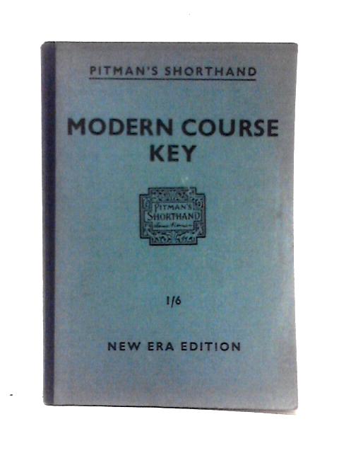 Modern Course Key von Sir Isaac Pitman